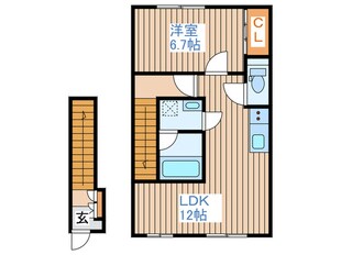 すまいる４１番館の物件間取画像